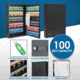 Barska 100 Capacity Adjustable Key Cabinet