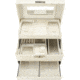 Barska Cheri Bliss Jewelry Case JC-300,8x7.5x6in,Cream BF12502