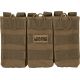 Loaded Gear CX-200 Triple Magazine Pouch,9.5 x1x8.5in,Dark Earth BI12298