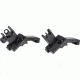 Barska Flip-Up 45 Degree Offset Sight Set, Black, Medium AW13260