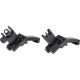 Barska Flip-Up 45 Degree Offset Sight Set