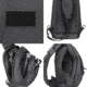 Barska GX-800 Tactical Crossbody Sling Bag, Black, Medium, BI14090