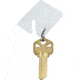 Barska Key Tags For Key Cabinets - 50 Pack, White, Small, AF13488