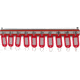 Barska Labeled Key Shelves w/ 201-300 Numbered Hooks for Key Cabinets, Multi, Medium, AF13686