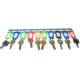 Barska Labeled Key Shelves w/ 201-300 Numbered Hooks for Key Cabinets, Multi, Medium, AF13686