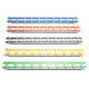 Barska Labeled Key Shelves w/ 201-300 Numbered Hooks for Key Cabinets, Multi, Medium, AF13686