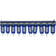 Barska Labeled Key Shelves w/ 301-400 Numbered Hooks for Key Cabinets, Multi, Medium, AF13688
