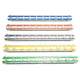 Barska Labeled Key Shelves w/ 301-400 Numbered Hooks for Key Cabinets, Multi, Medium, AF13688