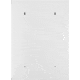 Barska Large Medical Cabinet,15x5.5x20.9in,White CB12824