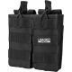 Barska Loaded Gear CX-850 Double Magazine Pouch, Black, BI13000
