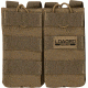 Barska Loaded Gear CX-850 Double Magazine Pouch,Flat Dark Earth BI13002