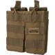 Barska Loaded Gear CX-850 Double Magazine Pouch,Flat Dark Earth, BI13002