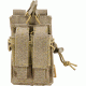 Barska Loaded Gear CX-950 Dual Stacked Rifle and Handgun Mag Pouch,Flat Dark Earth BI13014