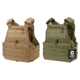 Barska Loaded Gear VX-500 MOLLE Plate Carrier Tactical Vest, Flat Dark Earth, Green