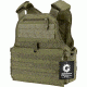 Barska Loaded Gear VX-500 MOLLE Plate Carrier Tactical Vest,OD Green BI12290