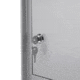 Barska Locking Wall Mount Mailbox, White, Large, CB13254