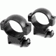 Barska Rifle Scope Rings - 1in, High Height, Matte Black, Weaver - AI10336