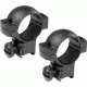 Barska Rifle Scope Rings - 1in, High Height, Matte Black, Dovetail, Airgun .22 - AI10342
