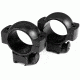Barska Rifle Scope Rings - 1in, High Height, Matte Black, Dovetail See-Thru, Airgun .22 - AI10344
