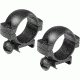 Barska Rifle Scope Rings - 1in, Standard Height, Matte Black, Weaver - AI10334