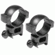 Barska Rifle Scope Rings - 30mm, Extra High Height, Matte Black, Weaver Style - AI10826