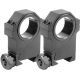 Barska Rifle Scope Rings - 30mm w/ 1in Insert, Extra High Height, Matte Black, HD Weaver Style - AI11063