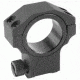 Barska Rifle Scope Rings - 30mm w/ 1in Insert, Low Height, Matte Black, Ruger Style - AI11059