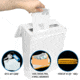 Barska Small Locking Wall Mount Drop Box, White, Small, CB14076