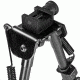 Barska Spring Loaded Adjustable Bipod, Standard, Black AW11896