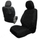 Bartact 2020-21 Toyota Tacoma Electric Driver/ Manual Passenger Mil-Spec Tactical Front Seat Covers, Pair, Black/Black, TTAC2020FPBC