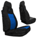 Bartact Jeep TJ Seat Covers Front 2003-2006 Wrangler TJ Tactical Series, Black/Blue, TJSC0306FPBU