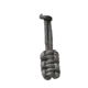 Bartact Paracord Zipper Pull w/ Key Ring, Set of 5, Black, XXPZ5B