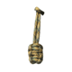 Bartact Paracord Zipper Pull w/ Key Ring, Set of 5, Multicam, XXPZ5M
