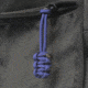 Bartact Paracord Zipper Pull w/ Key Ring, Set of 5, Navy Blue, XXPZ5T