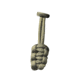 Bartact Paracord Zipper Pull w/ Key Ring, Set of 5, Olive Drab, XXPZ5O