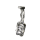 Bartact Paracord Zipper Pull w/ Key Ring, Set of 5, Urban Camo, XXPZ5E