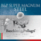 Baschieri &amp; Pellagri Magnum Steel Shotshells- 12 ga 3 In 1-1/8 oz Size 4 1550 fps 25/ct, CA7C04MSA034