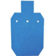 Bash Target Supply AR-500 Steel Target Silhouette Half Size 9x15 in, 1/2 in Thick, Powder Coated Blue