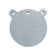 Bash Target Supply Bash Target Ar550 Gong Target Round 10-1/2 Thick