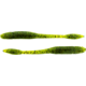Bass Assassin BANG Lures Litl Tapper, 4.5in, 12 per Pack, Watermelon/Red Glitter, 4.5, TO83410