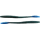 Bass Assassin BANG Lures Tapout, 6in, 12 per Pack, Junebug/Blue Glitter Tail, 6, TO59226