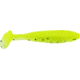 Bass Assassin Crappie Dapper Swimbait, 2in, 10 per Pack, Limetreuse Ghost, 2, DDA48475