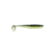 Bass Assassin Elite Shiner Shad Tail Swimbaits, 8, 4in, Electric Shad, ESSW51449