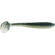 Bass Assassin Lures Boss Shiner Swimbait, 4.7in, 5 per Pack, Bluegill Flash, 4.7, BSA17461