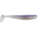 Bass Assassin Lures Elite Shiner, 4in, 8 per Pack, Albino Shad, 4, ES95330