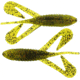 Bass Assassin Lures Logger Toad Topwater, 4in, 5 per Pack, Watermelon/Red Glitter, 4, LT02410