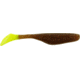 Bass Assassin Lures Turbo Shad Swimbait, 4in, 10 per Pack, 10W40/Limetreuse Tail, 4, TSA30210