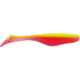 Bass Assassin Lures Turbo Shad Swimbait, 4in, 10 per Pack, Candy Corn, 4, TSA30305