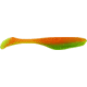Bass Assassin Lures Turbo Shad Swimbait, 4in, 10 per Pack, Cantaloupe, 4, TSA30399