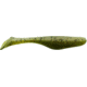 Bass Assassin Lures Turbo Shad Swimbait, 4in, 10 per Pack, Copper Juice, 4, TSA30398